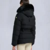 Gold Series Nyluxe Cambria Shearling Trim Jacke