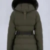 Gold Series Nyluxe Cambria Shearling Trim Jacke