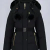 Gold Series Nyluxe Cambria Shearling Trim Jacke