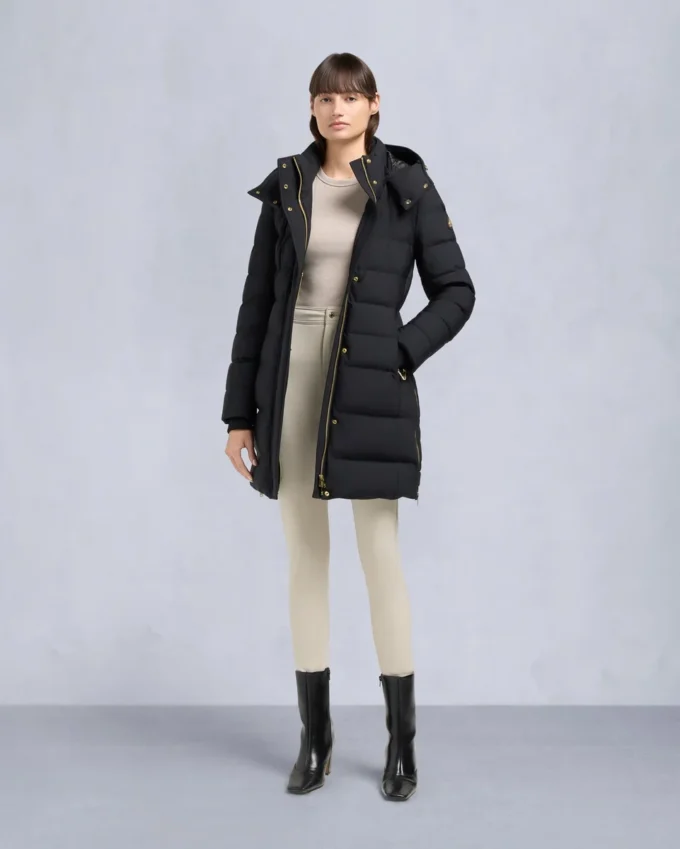 Gold Series Nyluxe Watershed Parka mit Lammfellbesatz