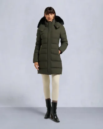 Gold Series Nyluxe Watershed Parka mit Lammfellbesatz