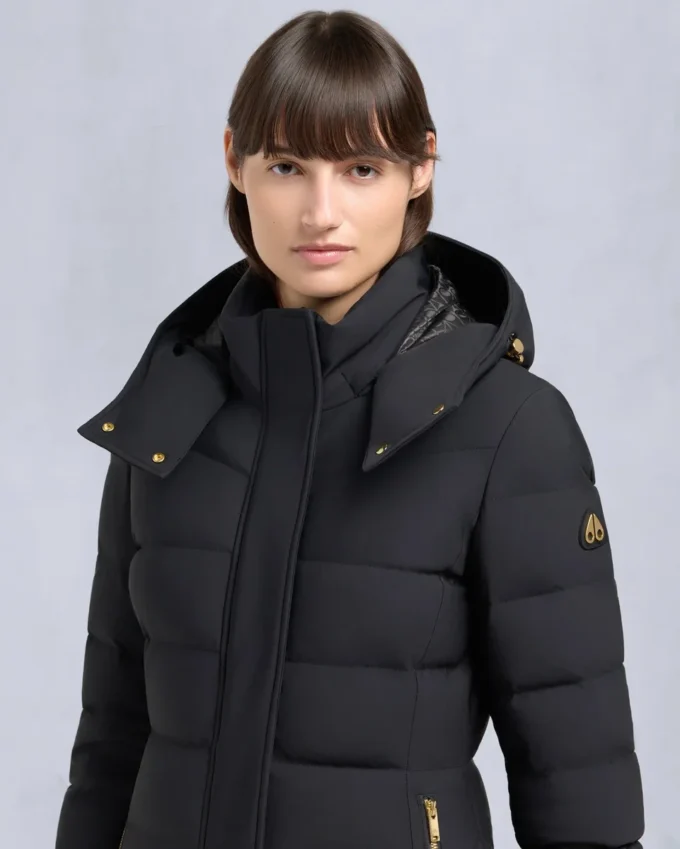 Gold Series Nyluxe Watershed Parka mit Lammfellbesatz