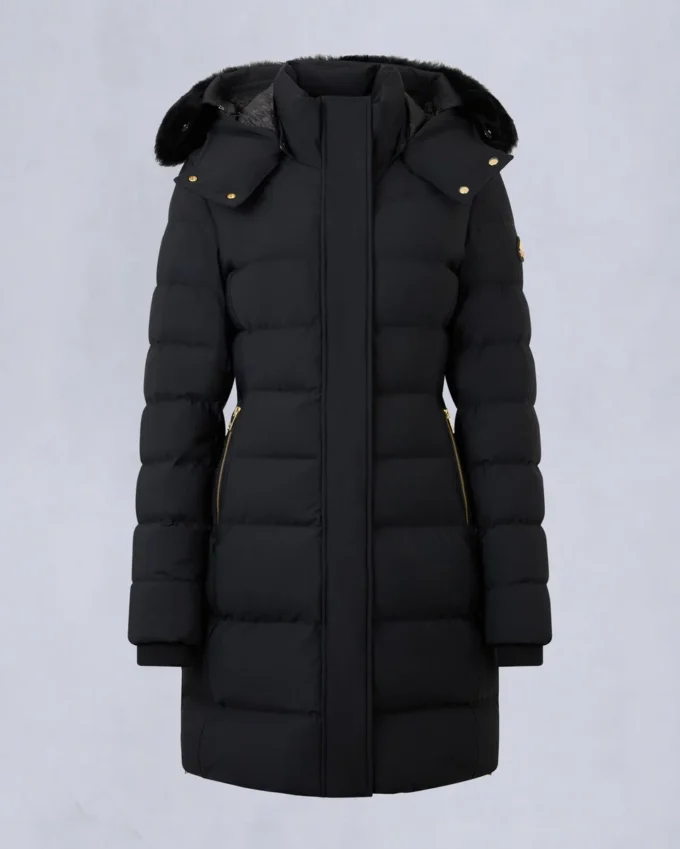 Gold Series Nyluxe Watershed Parka mit Lammfellbesatz
