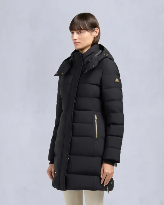 Gold Series Nyluxe Watershed Parka mit Lammfellbesatz