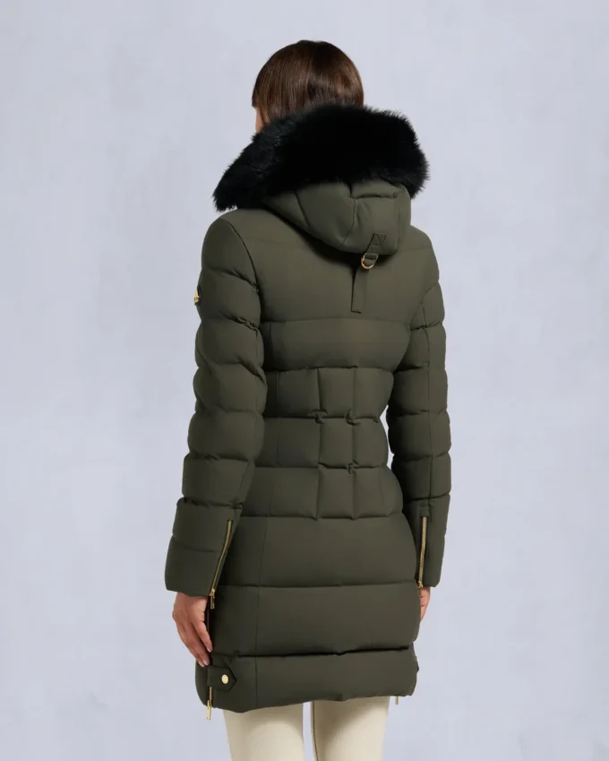 Gold Series Nyluxe Watershed Parka mit Lammfellbesatz