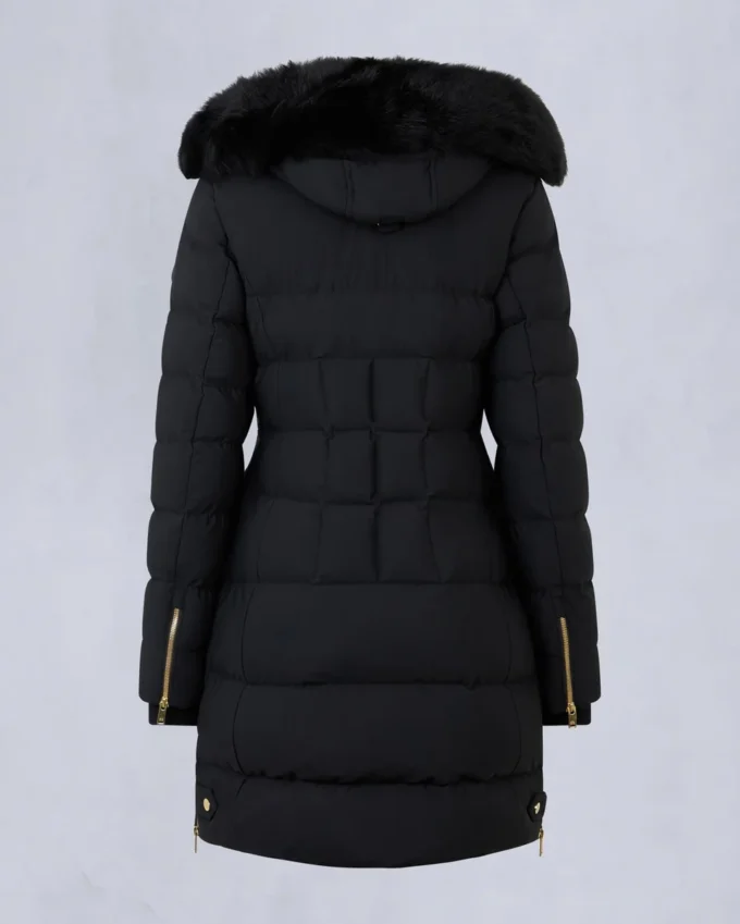 Gold Series Nyluxe Watershed Parka mit Lammfellbesatz