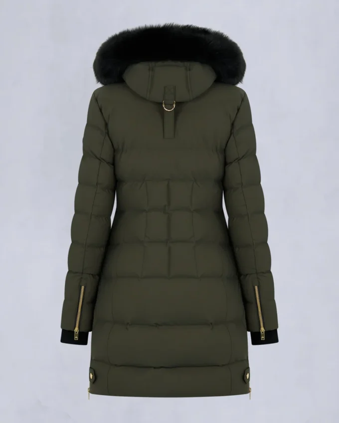 Gold Series Nyluxe Watershed Parka mit Lammfellbesatz