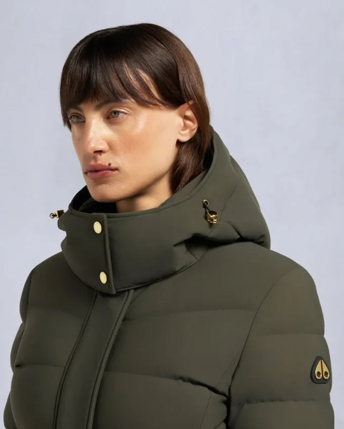 Gold Series Nyluxe Watershed Parka mit Lammfellbesatz
