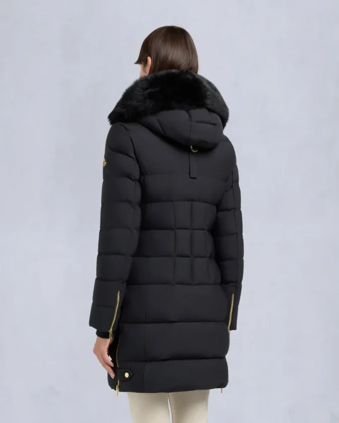 Gold Series Nyluxe Watershed Parka mit Lammfellbesatz