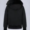 Gold Series Original Sainte Flavie Bomberjacke mit Lammfellbesatz