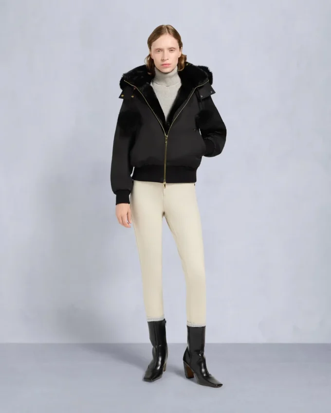 Gold Series Original Satin Debbie Bomberjacke