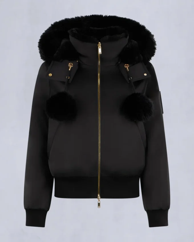 Gold Series Original Satin Debbie Bomberjacke