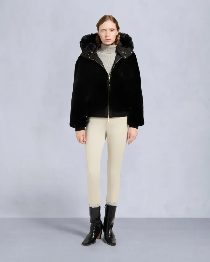 Gold Series Original Satin Debbie Bomberjacke