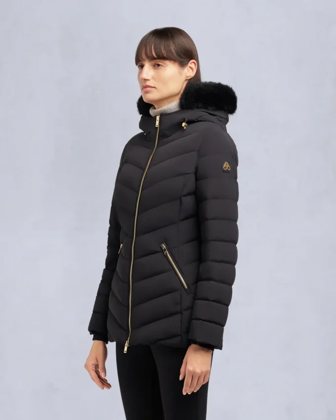 Gold Series Shearling Trim Roselawn Jacke