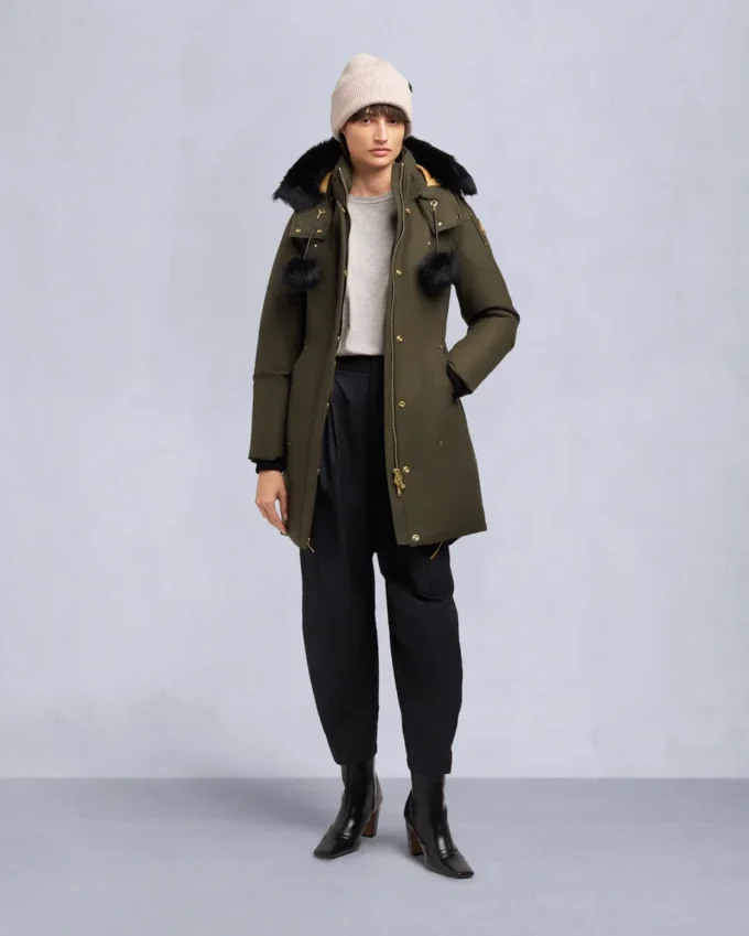 Gold Series Stirling Shearling Trim Parka Gold Series Stirling Shearling Trim Parka