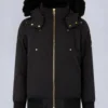 Kinder-Bomberjacke Unisex Original Gold Series mit Lammfellbesatz Kinder-Bomberjacke Unisex Original Gold Series mit Lammfellbesatz