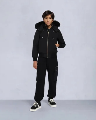 kinder unisex original bomberjacke mit lammfellbesatz 1 330x412 - Kinder Unisex Original Bomberjacke mit Lammfellbesatz