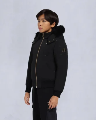 kinder unisex original bomberjacke mit lammfellbesatz 2 330x412 - Kinder Unisex Original Bomberjacke mit Lammfellbesatz