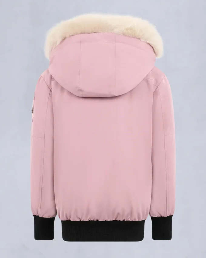Kinder Unisex Original Bomberjacke mit Lammfellbesatz Kinder Unisex Original Bomberjacke mit Lammfellbesatz