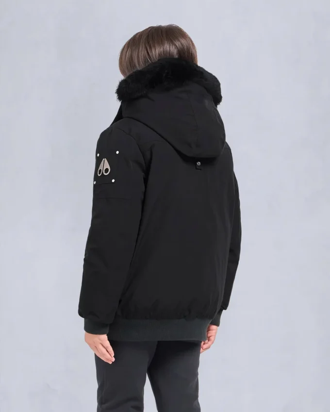 Kinder Unisex Original Bomberjacke mit Lammfellbesatz Kinder Unisex Original Bomberjacke mit Lammfellbesatz