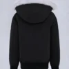 Kinder Unisex Original Bomberjacke mit Lammfellbesatz