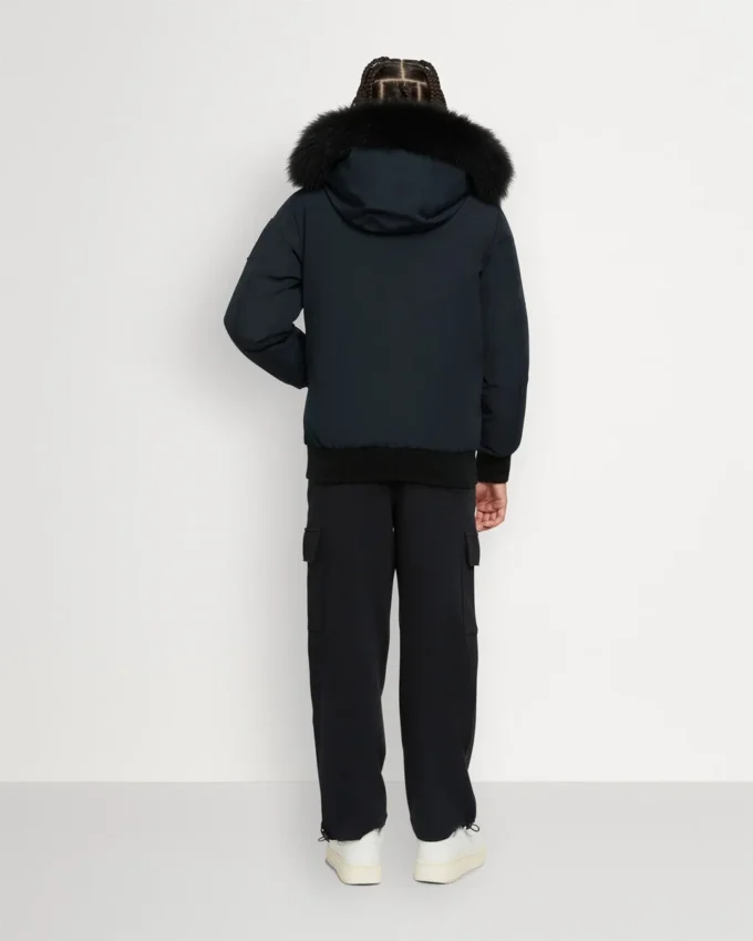 Kinder Unisex Original Bomberjacke mit Lammfellbesatz Kinder Unisex Original Bomberjacke mit Lammfellbesatz