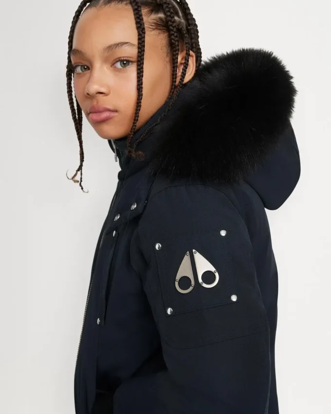 Kinder Unisex Original Bomberjacke mit Lammfellbesatz Kinder Unisex Original Bomberjacke mit Lammfellbesatz