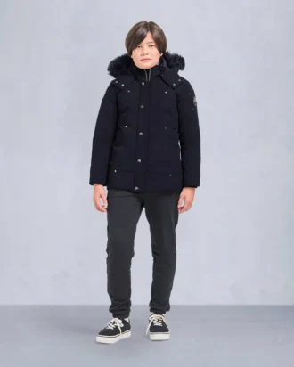 Kinder Unisex Original Parka mit Lammfellbesatz