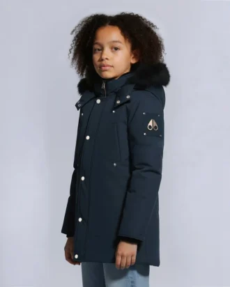 Kinder Unisex Original Parka mit Lammfellbesatz