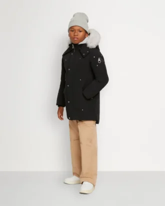 Kinder Unisex Original Parka mit Lammfellbesatz