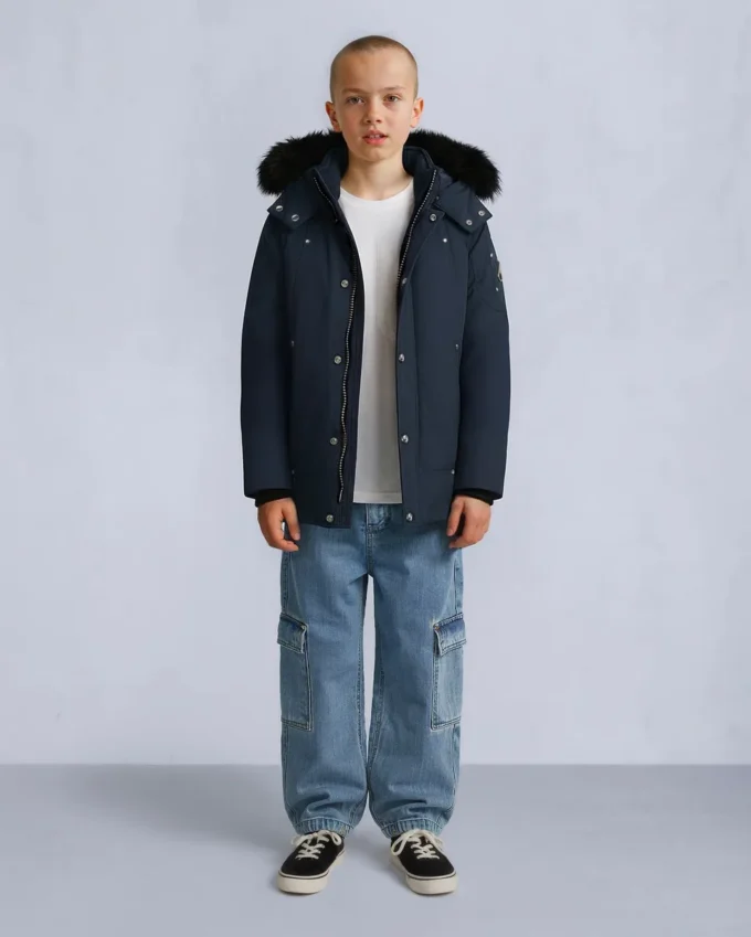 Kinder Unisex Original Parka mit Lammfellbesatz Kinder Unisex Original Parka mit Lammfellbesatz