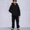 Kinder Unisex Original Shearling Trim 3Q Jacke Kinder Unisex Original Shearling Trim 3Q Jacke