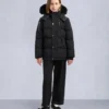 Kinder Unisex Original Shearling Trim 3Q Jacke Kinder Unisex Original Shearling Trim 3Q Jacke