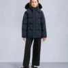 Kinder Unisex Original Shearling Trim 3Q Jacke Kinder Unisex Original Shearling Trim 3Q Jacke
