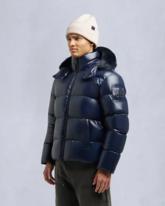 Kings Pufferjacke mit Lammfellbesatz Kings Pufferjacke mit Lammfellbesatz