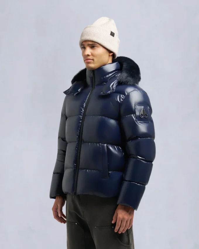 Kings Pufferjacke mit Lammfellbesatz Kings Pufferjacke mit Lammfellbesatz