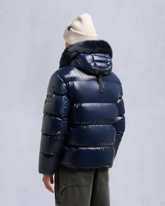 Kings Pufferjacke mit Lammfellbesatz Kings Pufferjacke mit Lammfellbesatz