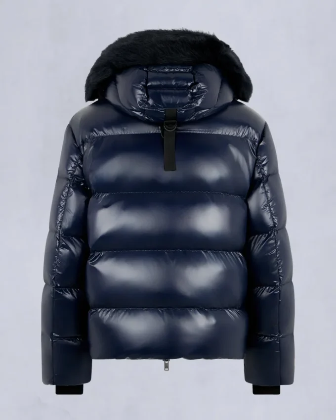 Kings Pufferjacke mit Lammfellbesatz Kings Pufferjacke mit Lammfellbesatz