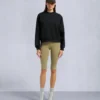 Mix Media Sweatshirt mit Rundhalsausschnitt Mix Media Sweatshirt mit Rundhalsausschnitt