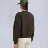 Mix Media Sweatshirt mit Rundhalsausschnitt Mix Media Sweatshirt mit Rundhalsausschnitt
