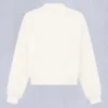 Mix Media Sweatshirt mit Rundhalsausschnitt Mix Media Sweatshirt mit Rundhalsausschnitt