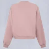 Mix Media Sweatshirt mit Rundhalsausschnitt Mix Media Sweatshirt mit Rundhalsausschnitt