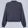 Mix Media Sweatshirt mit Rundhalsausschnitt Mix Media Sweatshirt mit Rundhalsausschnitt