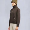 Mix Media Sweatshirt mit Viertelreißverschluss Mix Media Sweatshirt mit Viertelreißverschluss