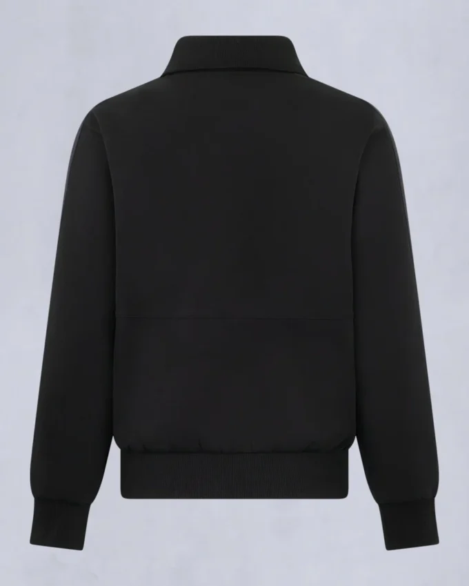 Mix Media Sweatshirt mit Viertelreißverschluss Mix Media Sweatshirt mit Viertelreißverschluss