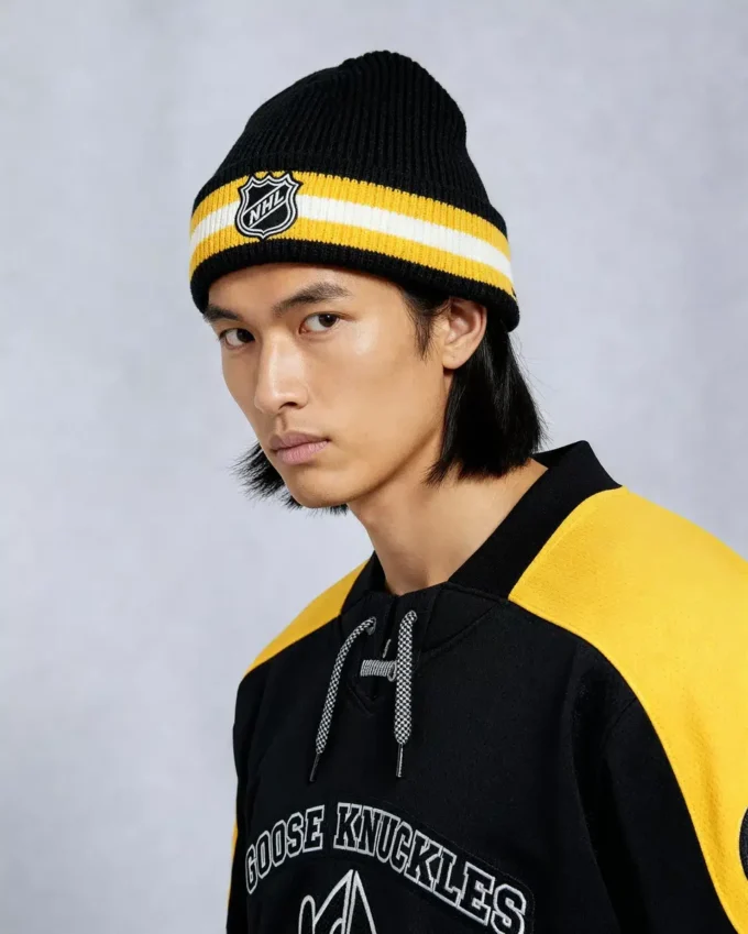 Nhl X Moose Knuckles Bruins Beanie Nhl X Moose Knuckles Bruins Beanie