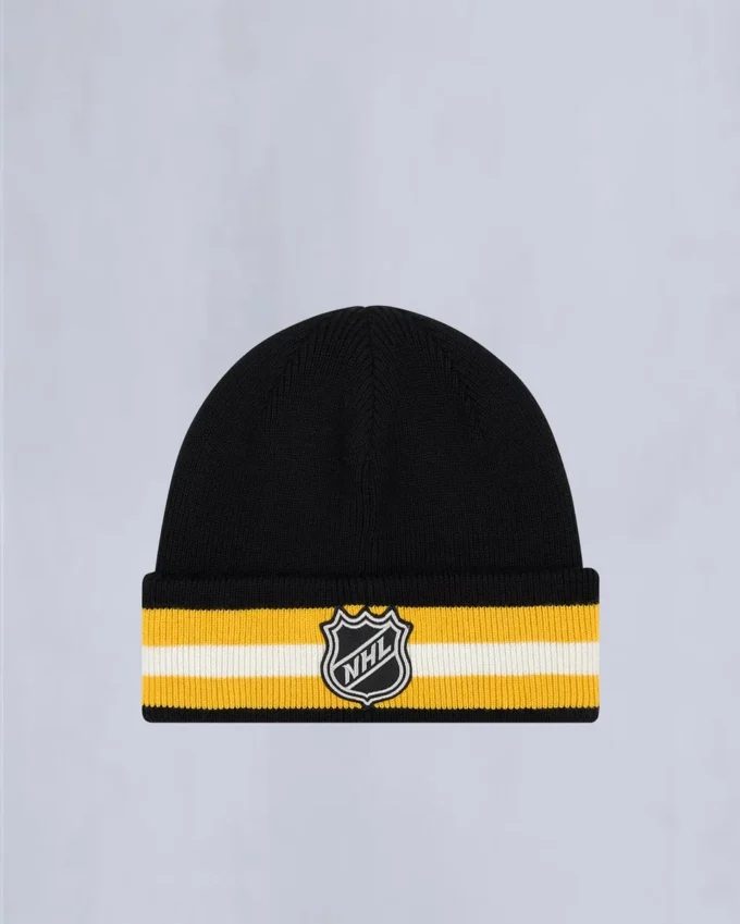 Nhl X Moose Knuckles Bruins Beanie Nhl X Moose Knuckles Bruins Beanie