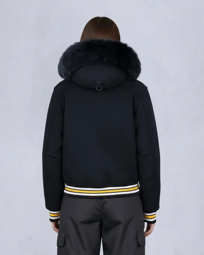 Nhl X Moose Knuckles Bruins Bomberjacke Nhl X Moose Knuckles Bruins Bomberjacke