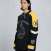 Nhl X Moose Knuckles Bruins Polo Nhl X Moose Knuckles Bruins Polo