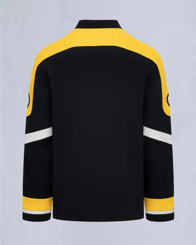 Nhl X Moose Knuckles Bruins Polo Nhl X Moose Knuckles Bruins Polo